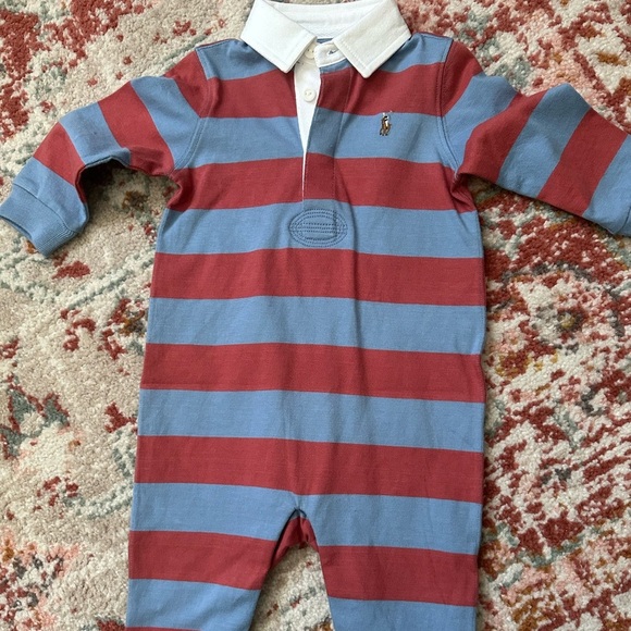 brand new Ralph Lauren collared onesie - Picture 1 of 2